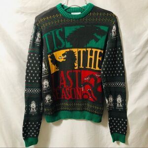 Game of Thrones knit Christmas sweater